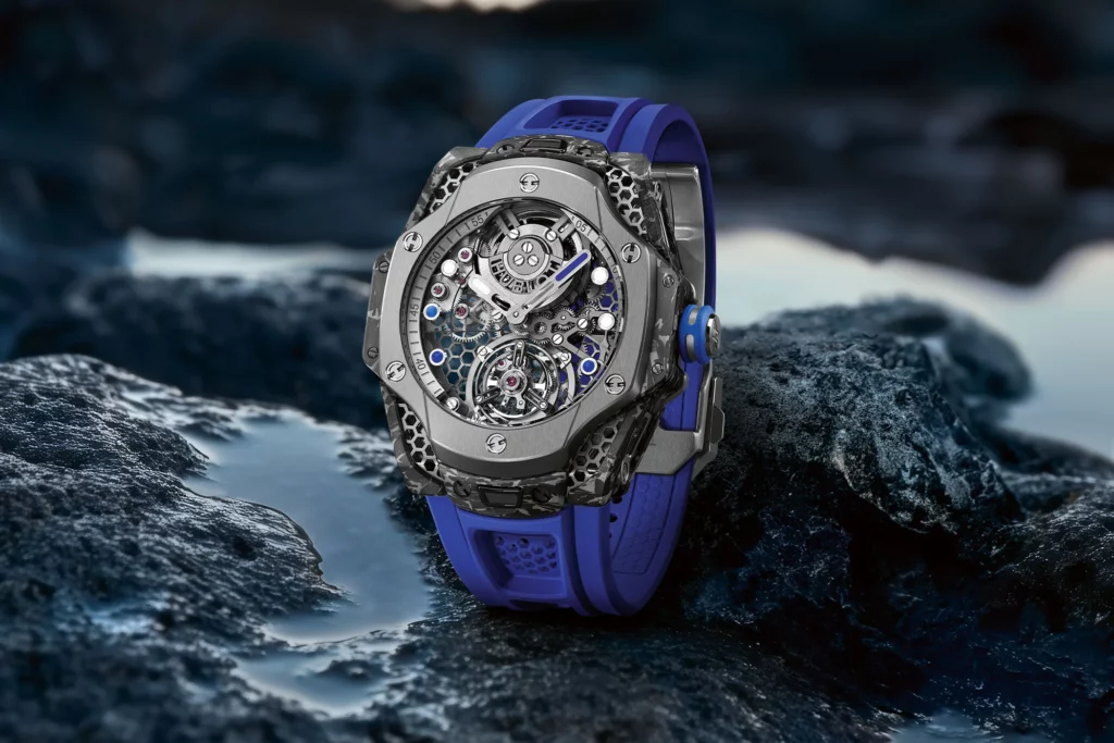 Hublot Replicas: Disrupting Luxury with Bold Precision 1 blue hublot watch