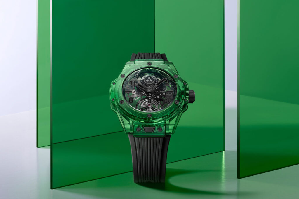 Hublot Replicas: Disrupting Luxury with Bold Precision 3 green hublot replica watch