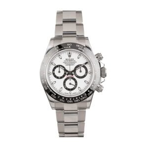Photo of Rolex Daytona Ceramic Bezel White Dial 116500ln-0001 Oyster Replica