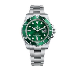 Photo of Rolex Submariner Hulk 116610LV Green Dial Replica